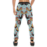 Rooster chicken cock snowfalke Unisex Casual Sweatpants