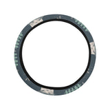 windmill tree pattern Car Steering Wheel Cover