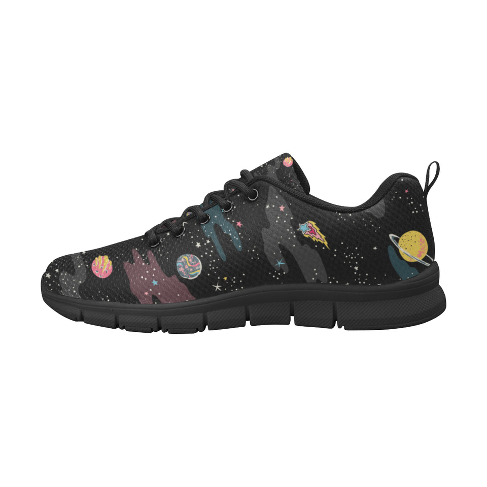 space pattern Men's Sneaker Shoes