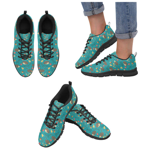 Hedgehog Pattern Print Design 01 Women's Sneaker Shoes