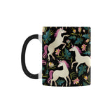 Unicorns forest background Morphing Mug Heat Changing Mug
