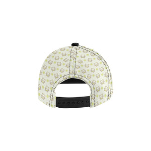 Cute cartoon frog baby pattern All Over Print Snapback Cap