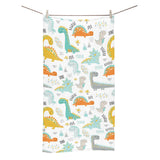 Cute funny kids dinosaurs pattern Bath Towel