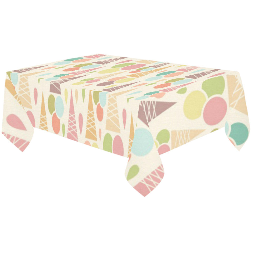 Ice cream cone pattern Tablecloth