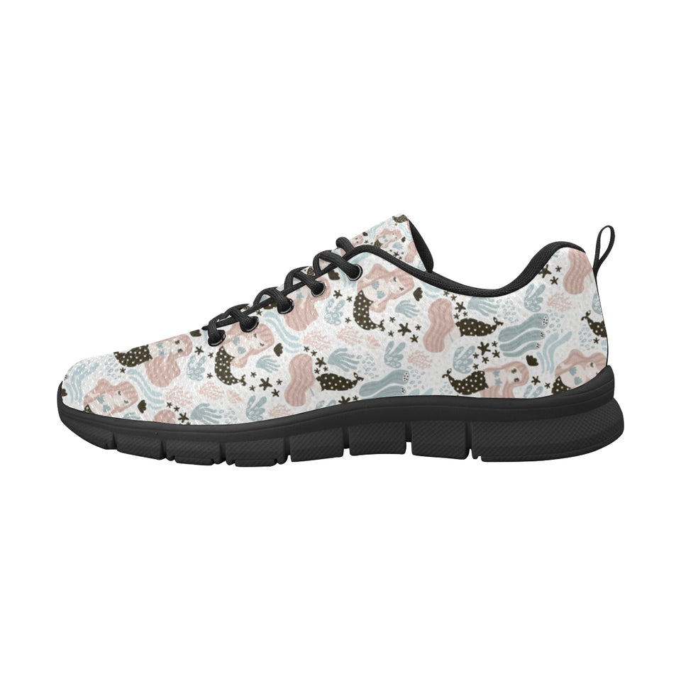 cute mermaid pattern Men's Sneaker Shoes