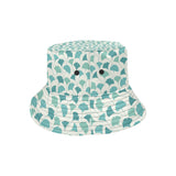 Green ginkgo leaves pattern Unisex Bucket Hat