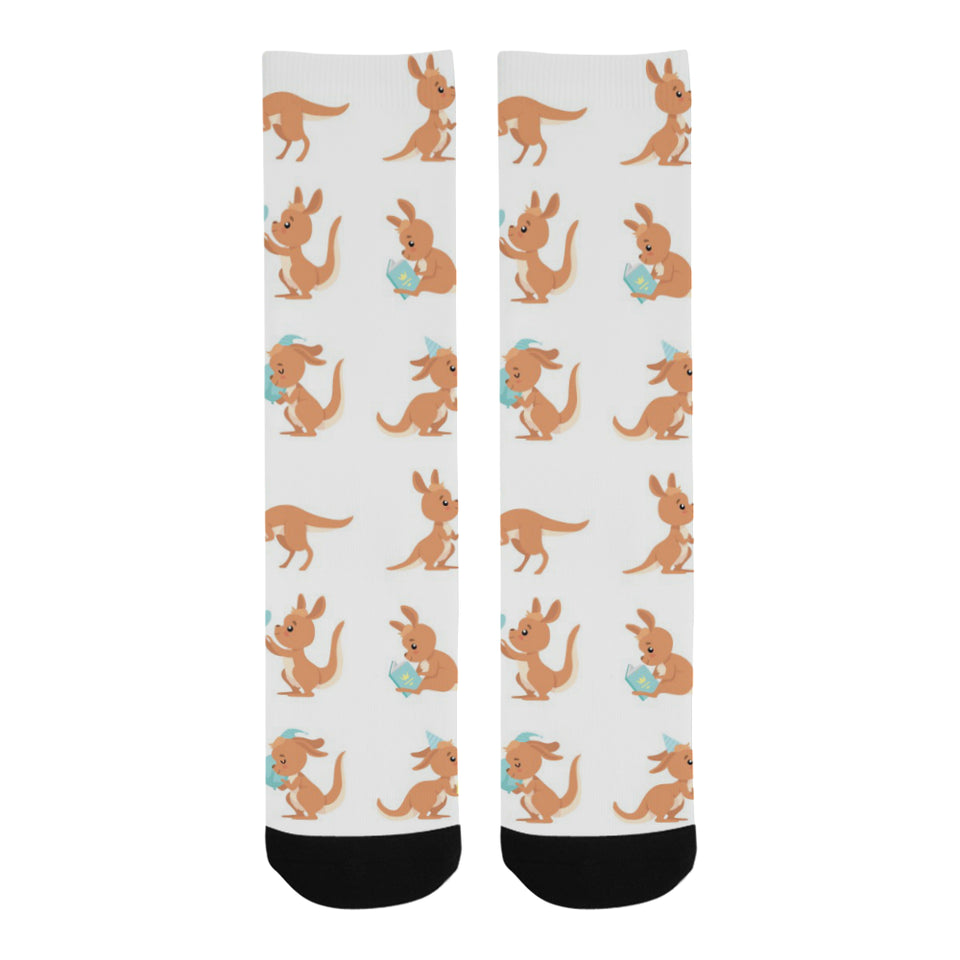 Cute Kangaroo pattern Crew Socks