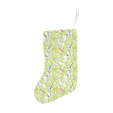 Tennis Pattern Print Design 01 Christmas Stocking