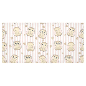 cute owl leaf Tablecloth