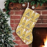 Camels ethnic motif pattern Christmas Stocking