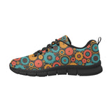 Gear Pattern Print Design 01 Men's Breathable Sneakers ( Model 055)
