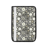Gear Pattern Print Design 02 Car Seat Belt Cover