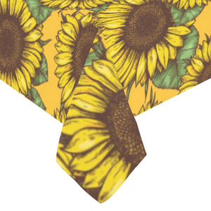 Sunflower pattern Tablecloth