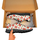 Tomato pattern Women's Sneaker Shoes