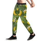 Banana Palm Leaves pattern Unisex Casual Sweatpants