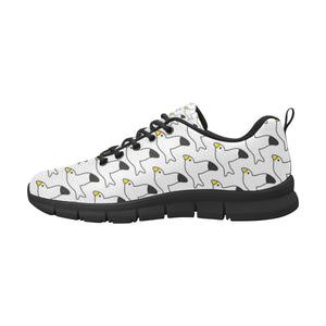 Seagull Pattern Print Design 05 Women's Sneaker Shoes