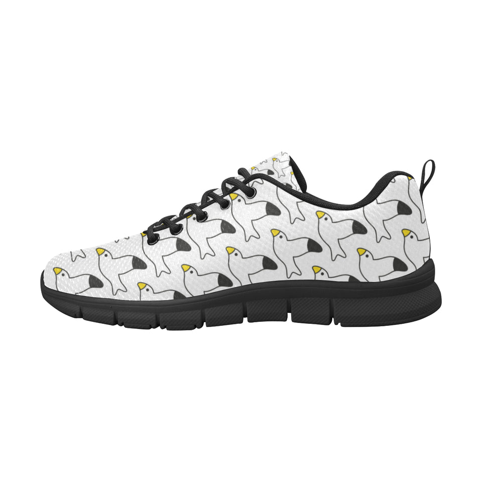 Seagull Pattern Print Design 05 Women's Sneaker Shoes
