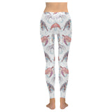 Watercolor sea turtle jellyfish pattern Women's Legging Fulfilled In US