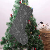 Beer hand drawn pattern Christmas Stocking
