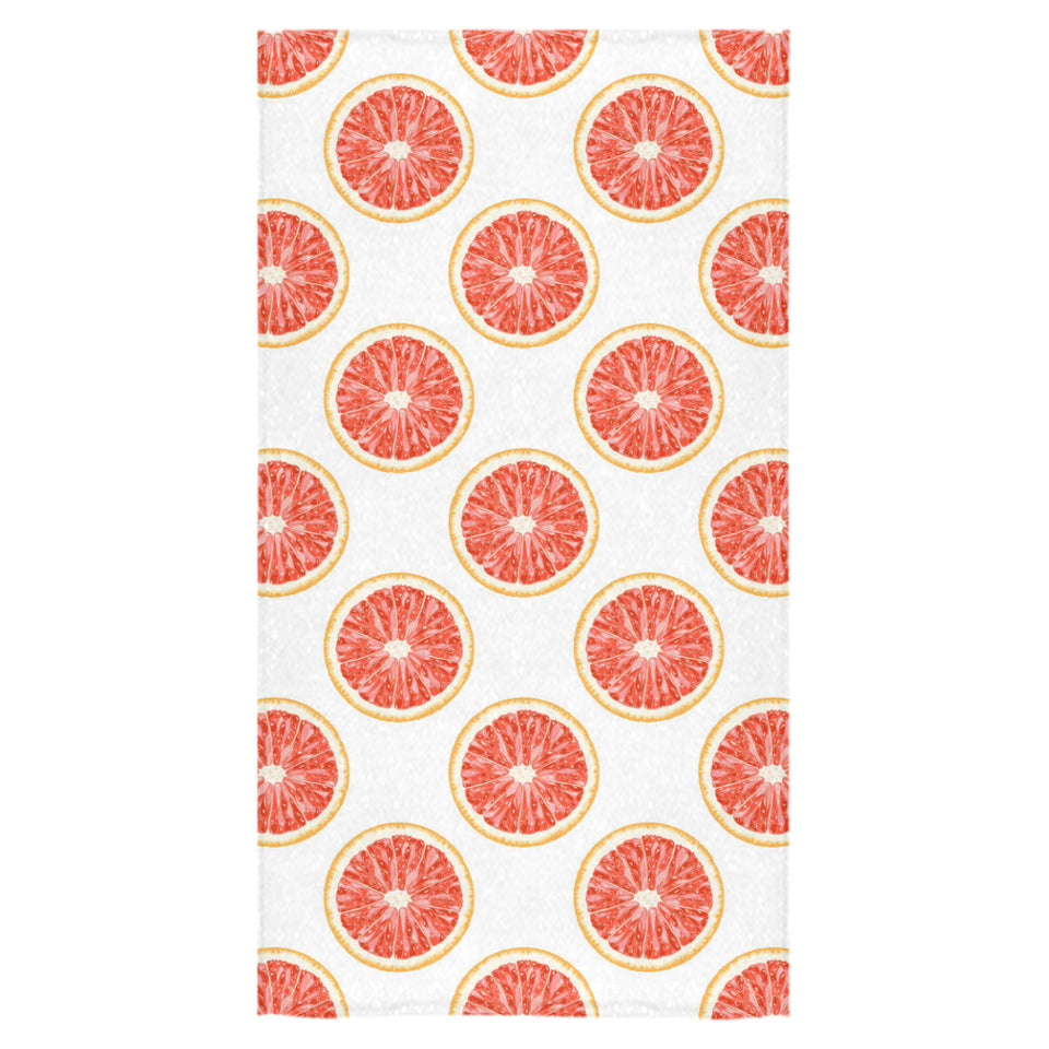 Grapefruit pattern Bath Towel