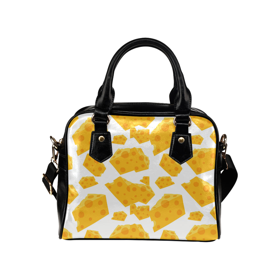 Cheese slice pattern Shoulder Handbag