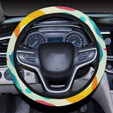 Colorful moon pattern Car Steering Wheel Cover