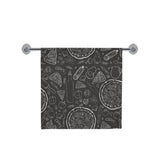 Pizza pattern Bath Towel