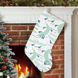Crocodile diver pattern Christmas Stocking