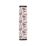 Yorkshire Terrier Pattern Print Design 04 Car Seat Belt Cover