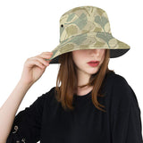 Ginkgo leaves design pattern Unisex Bucket Hat