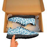 Coral Reef Pattern Print Design 01 Men's Breathable Sneakers ( Model 055)