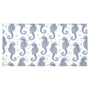 Seahorse pattern background Tablecloth