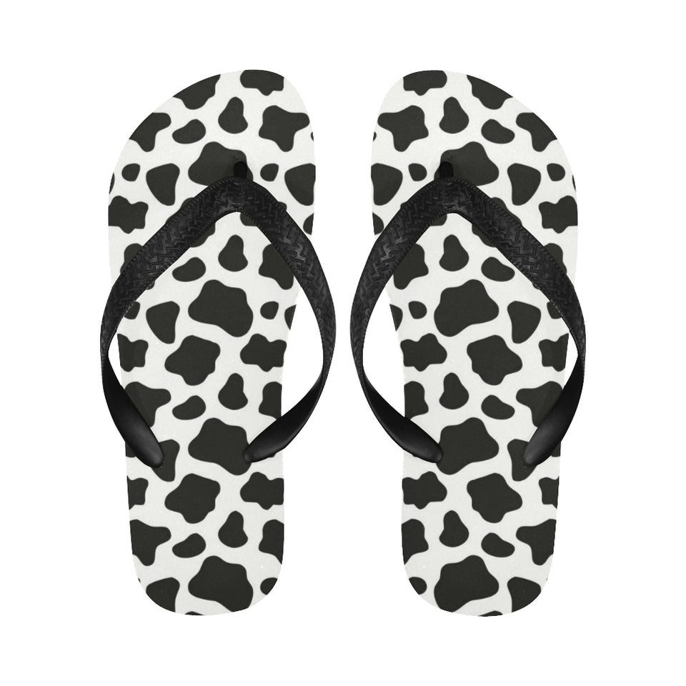 Cow skin pattern Unisex Flip Flops