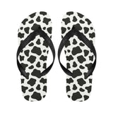 Cow skin pattern Unisex Flip Flops