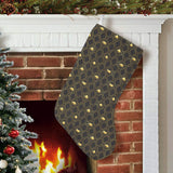 Casino Cards Suits Pattern Print Design 01 Christmas Stocking