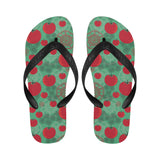 Tomato design pattern Unisex Flip Flops
