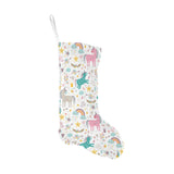 Colorful unicorn pattern Christmas Stocking