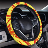 Fire flame design pattern Car Steering Wheel Cover