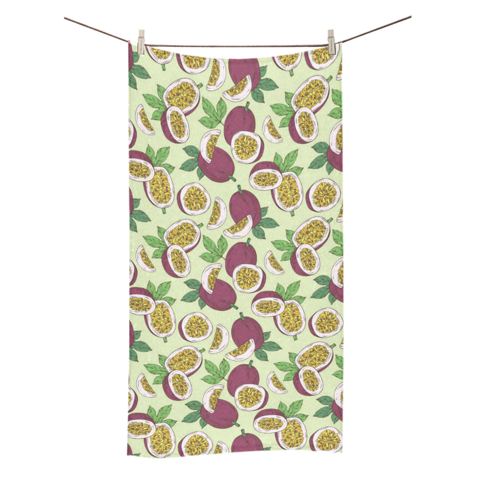 Paassion fruit pattern Bath Towel