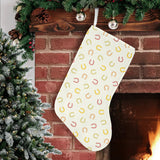 Horseshoes Pattern Print Design 02 Christmas Stocking