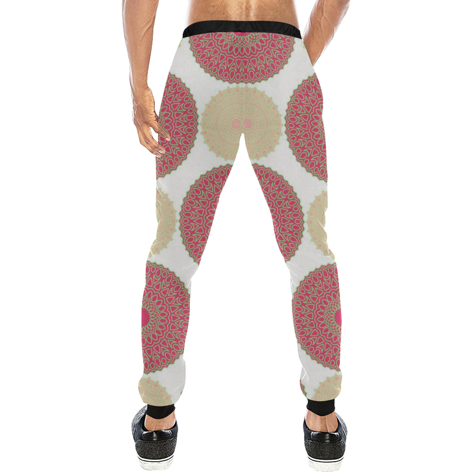 Circle indian pattern Unisex Casual Sweatpants