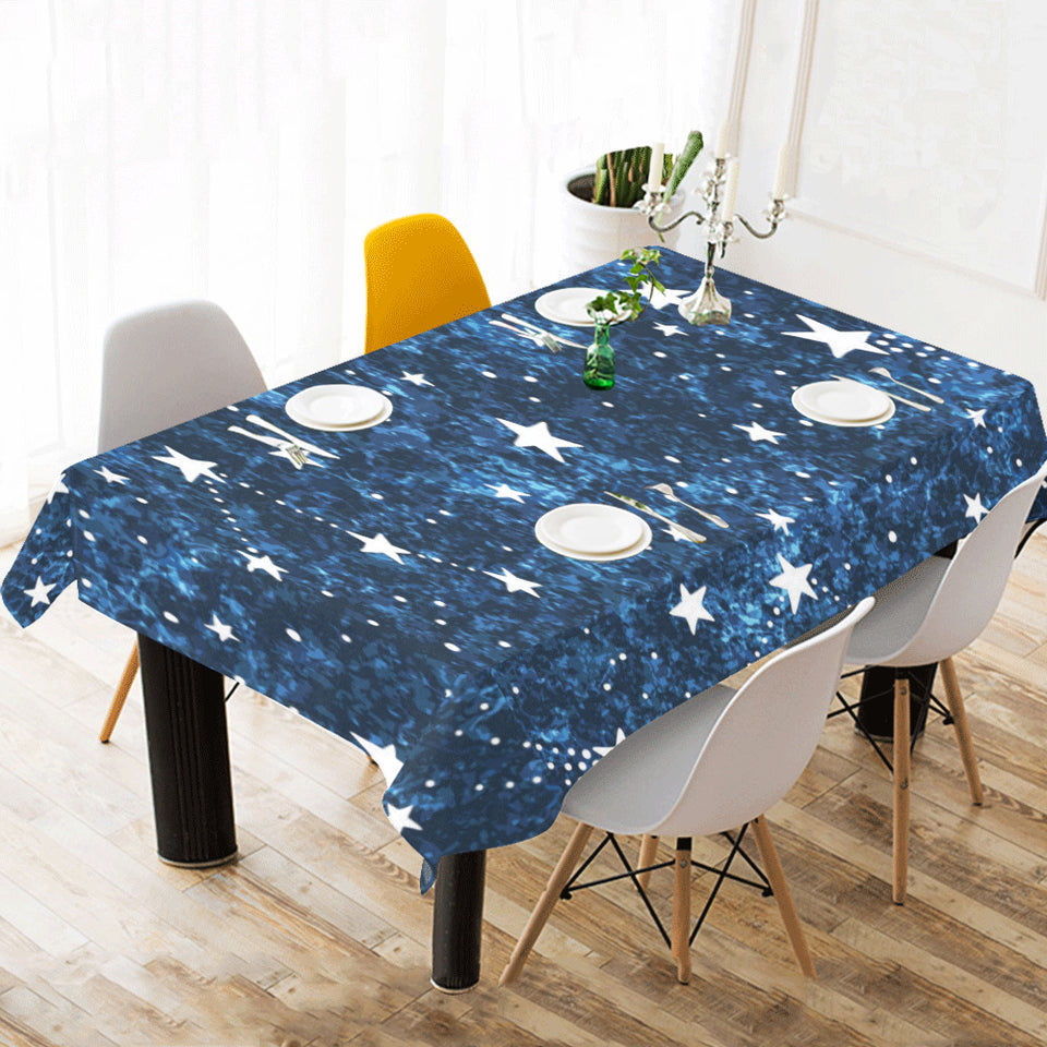 Night sky star pattern Tablecloth