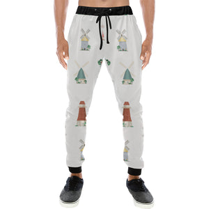 windmill design pattern Unisex Casual Sweatpants