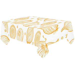 hand drawn onion pattern Tablecloth