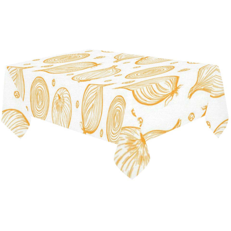 hand drawn onion pattern Tablecloth