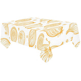 hand drawn onion pattern Tablecloth