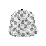 Hand drawn french fries pattern All Over Print Snapback Cap