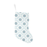 nautical steering wheel chain Christmas Stocking