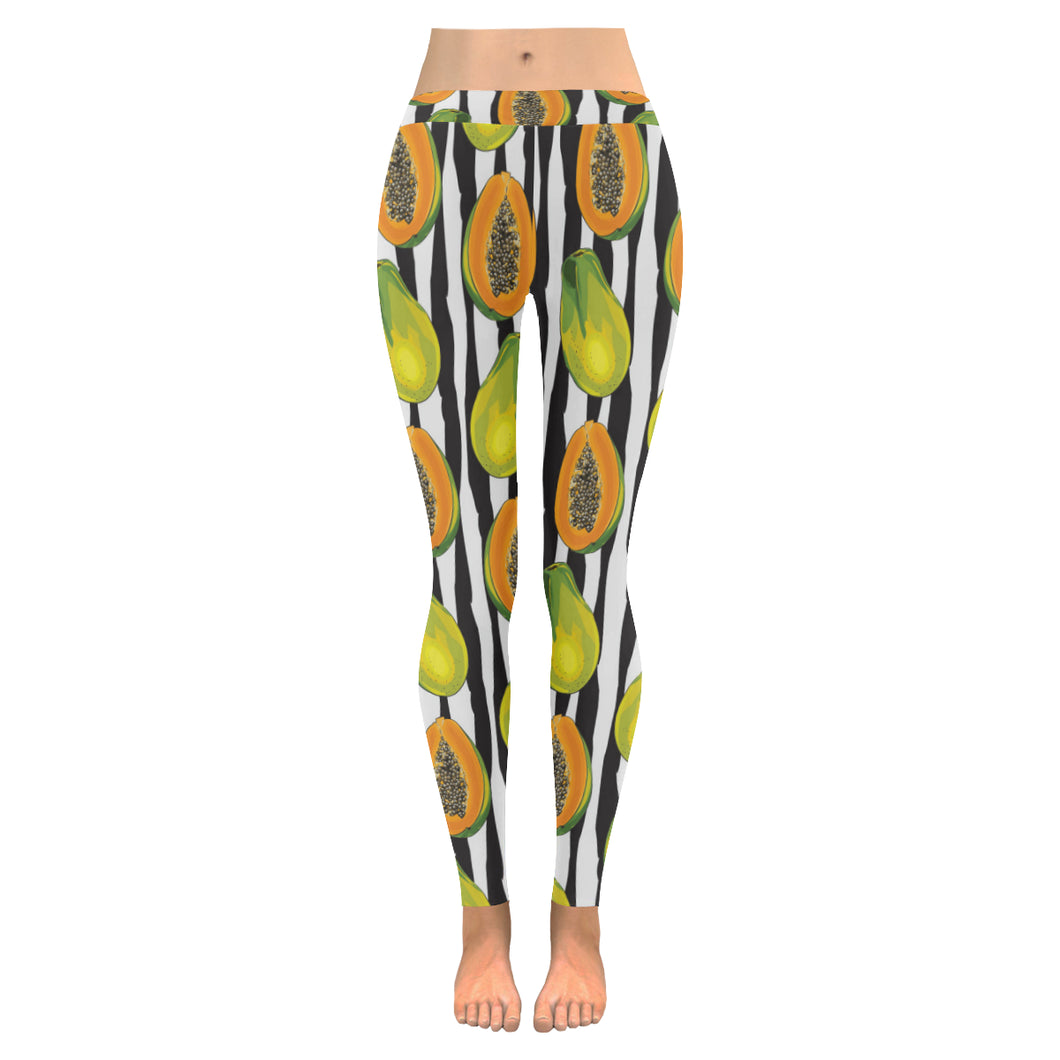 papaya design pattern Women's Legging Fulfilled In US
