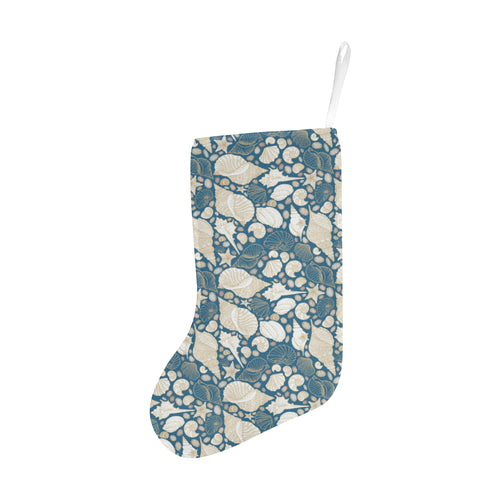 Sea turtle Polynesian Tribal design pattern Christmas Stocking